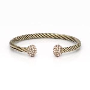 SWAROVSKI Touchstone Crystal brass bracelet